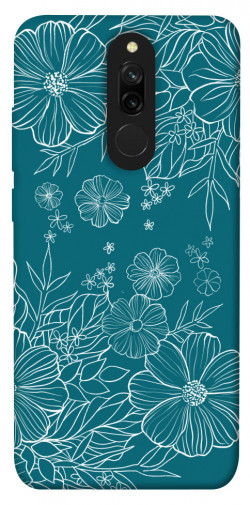 Чехол itsPrint Botanical illustration для Xiaomi Redmi 8