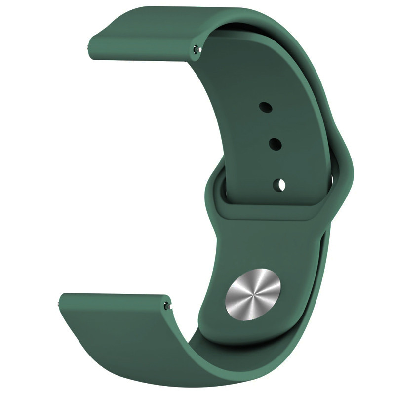 Силиконовый ремешок Sport для Xiaomi Amazfit/Samsung 20 mm смотреть фото №1