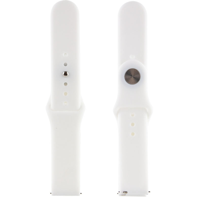 Силиконовый ремешок Sport для Xiaomi Amazfit/Samsung 20 mm смотреть фото №3