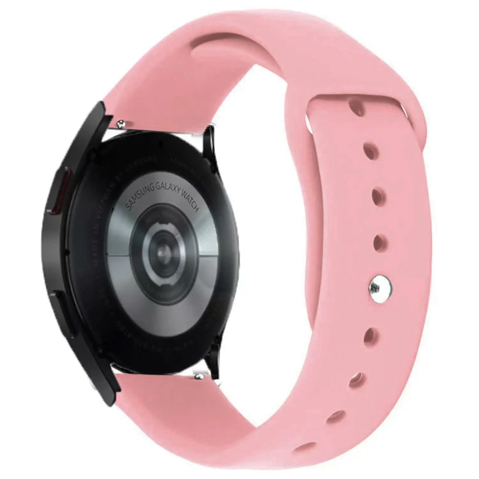 Силиконовый ремешок Sport для Smart Watch 20mm, Розовый / Light pink, Силикон (TPU), купить оптом с доставкой