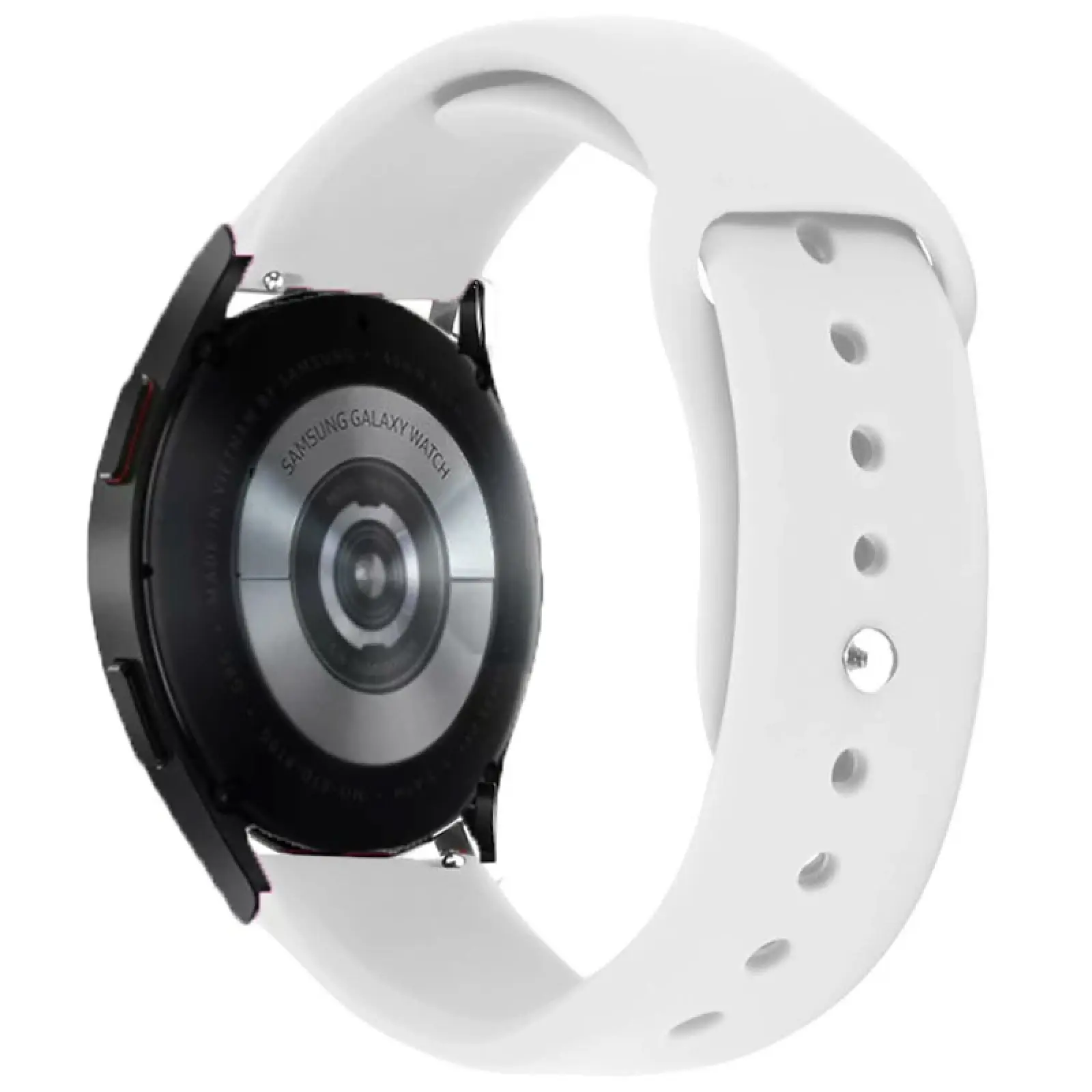 Силіконовий ремінець Sport для Smart Watch 22mm, Білий / White, Силікон (TPU), купити оптом з доставкою