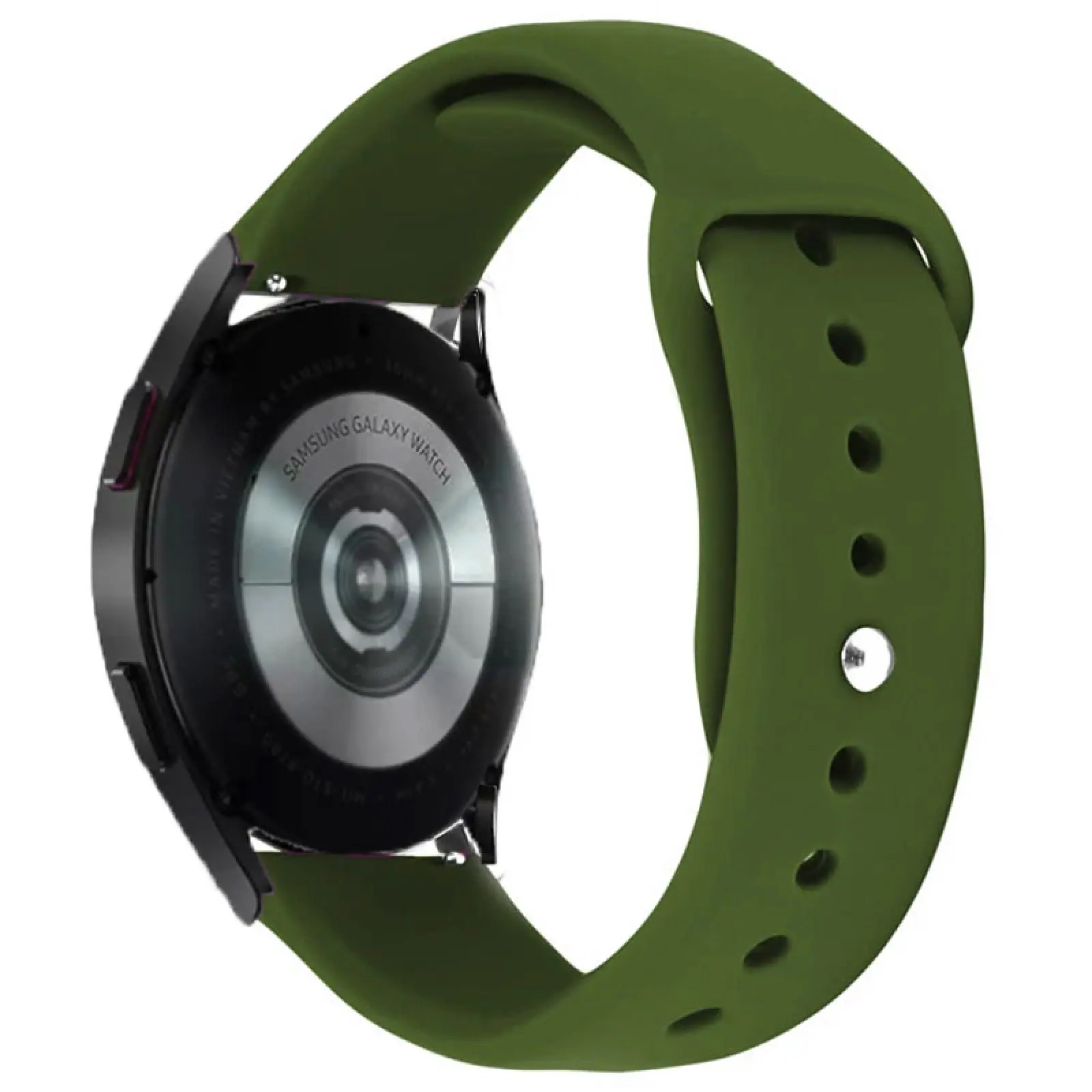 Силиконовый ремешок Sport для Smart Watch 22mm, Зеленый / Dark Olive, Силикон (TPU), купить оптом с доставкой