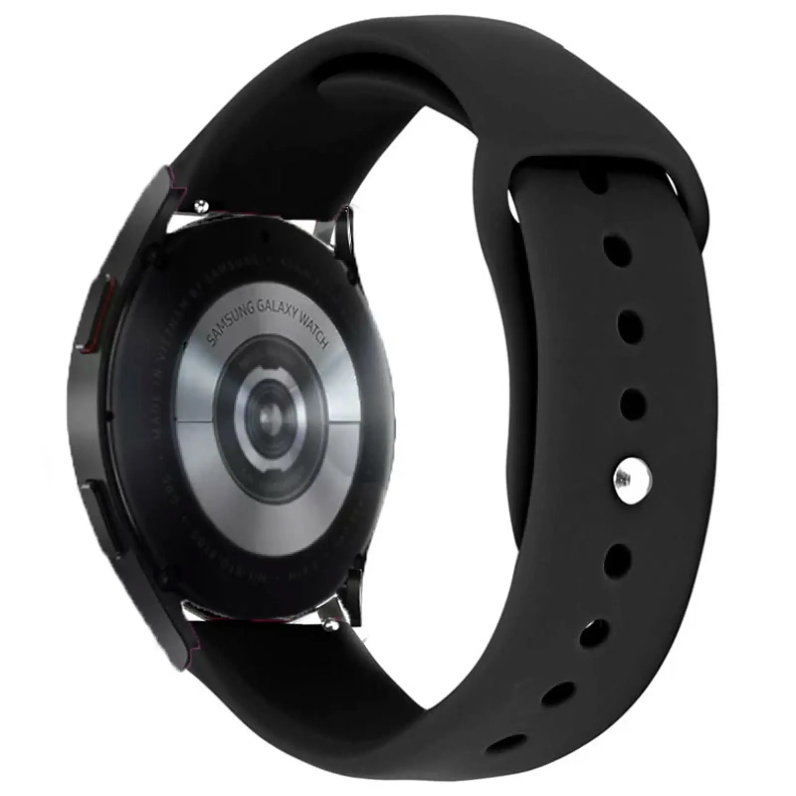 Силиконовый ремешок Sport для Smart Watch 22mm, Черный / Black, Силикон (TPU), купить оптом с доставкой