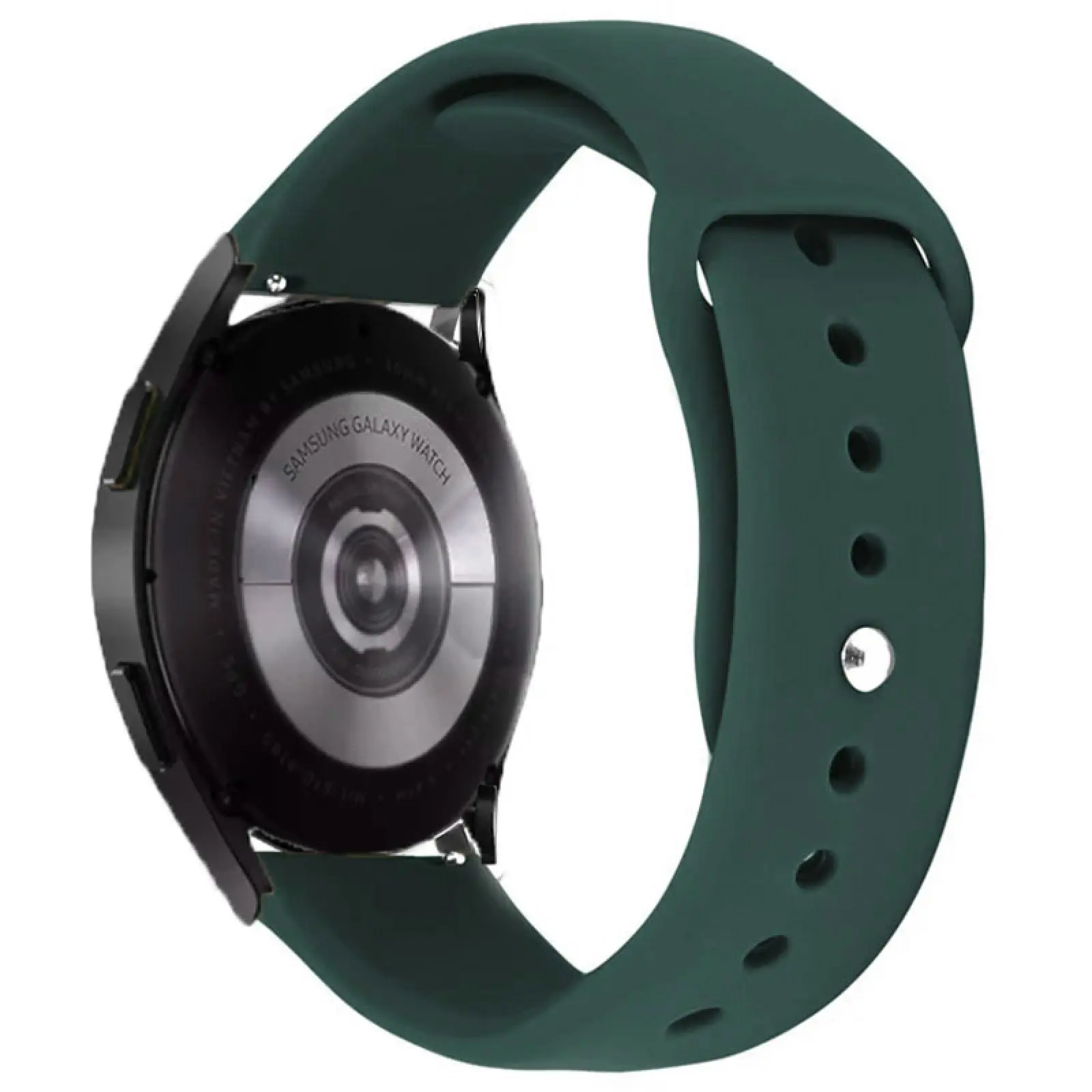 Силиконовый ремешок Sport для Smart Watch 20mm, Зеленый / Forest green, Силикон (TPU), купить оптом с доставкой