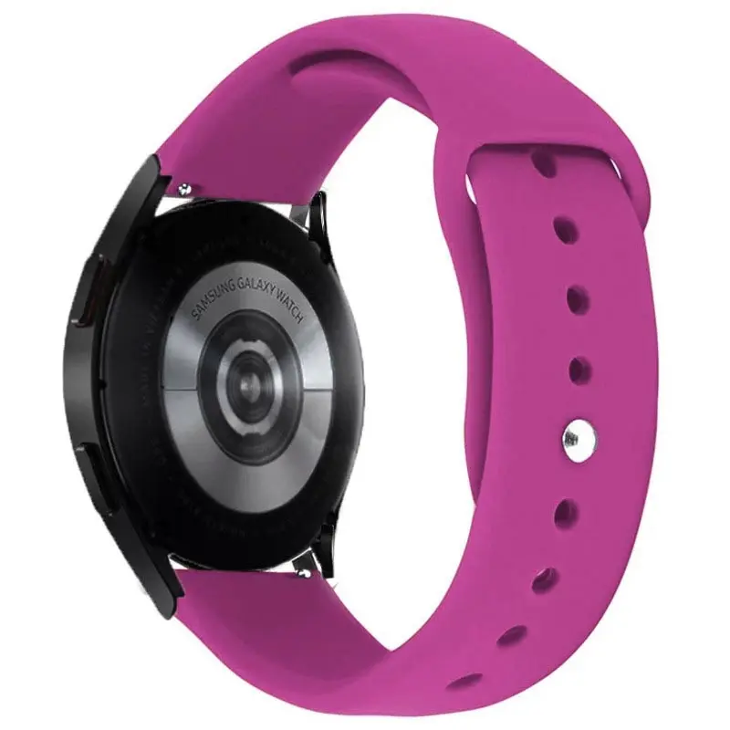 Силиконовый ремешок Sport для Smart Watch 20mm, Малиновый / Dragon Fruit, Силикон (TPU), купить оптом с доставкой
