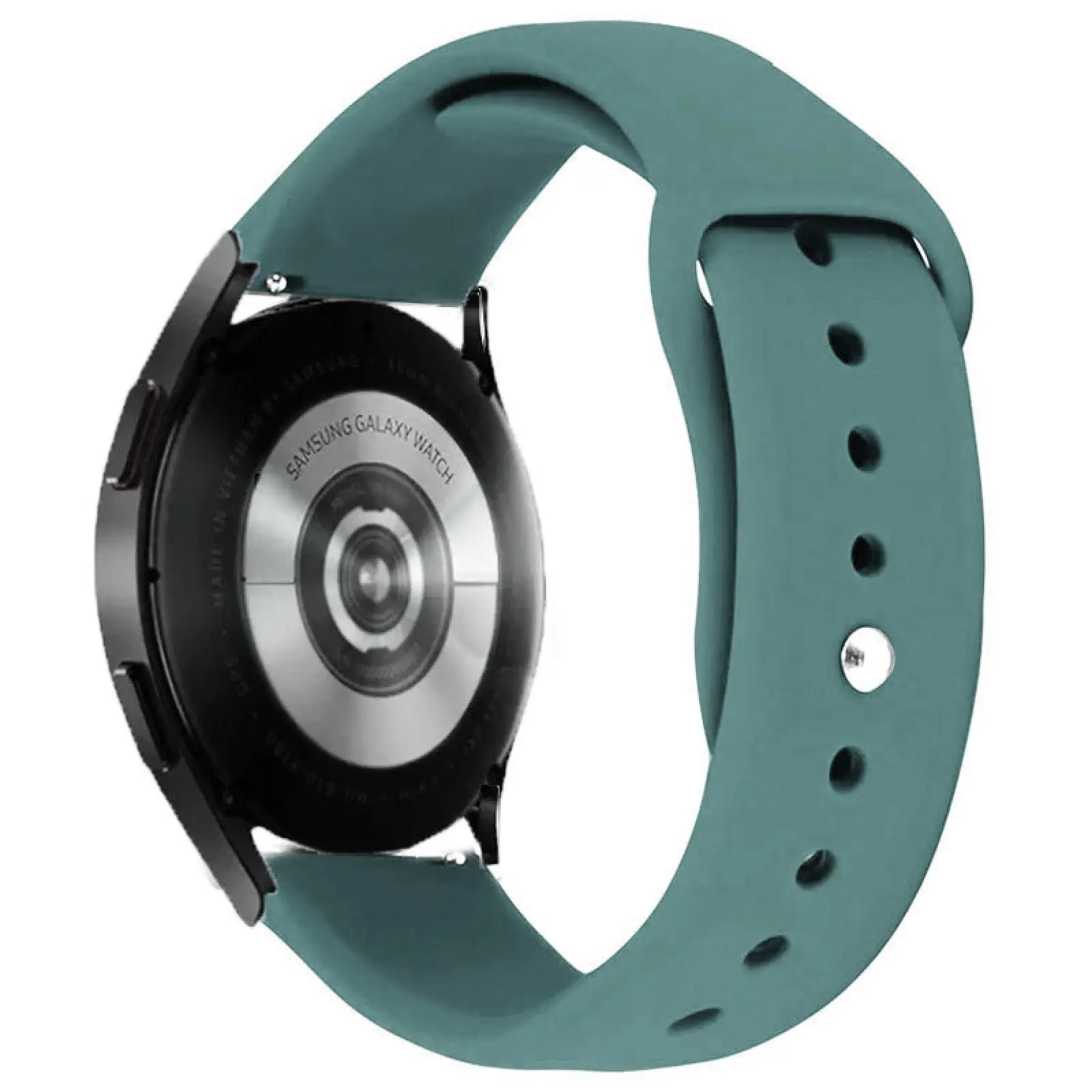 Силиконовый ремешок Sport для Smart Watch 22mm, Зеленый / Pine green, Силикон (TPU), купить оптом с доставкой