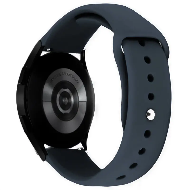 Силіконовий ремінець Sport для Smart Watch 20mm, Сірий / Dark Gray, Силікон (TPU), купити оптом з доставкою
