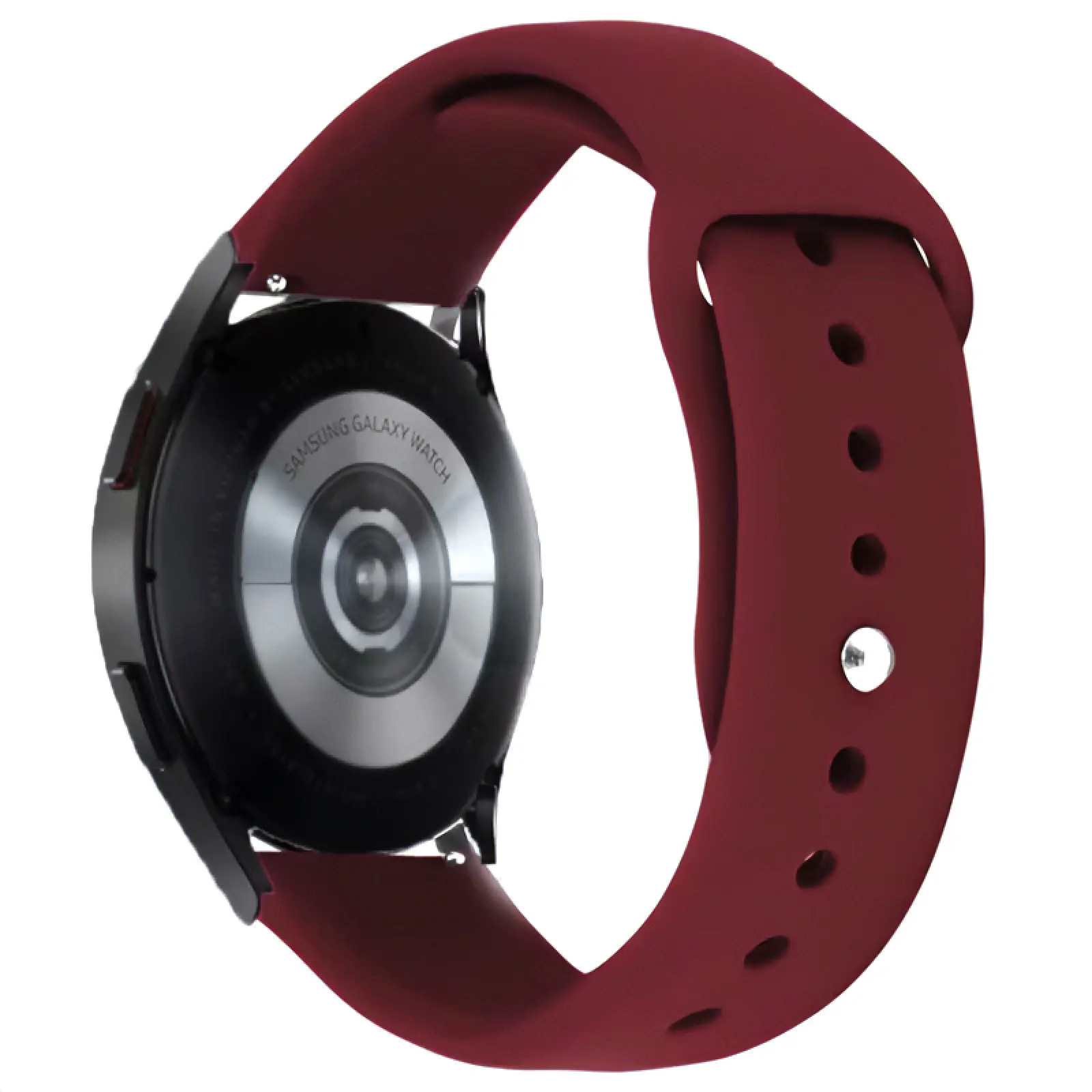 Силиконовый ремешок Sport для Smart Watch 20mm, Бордовый / Maroon, Силикон (TPU), купить оптом с доставкой