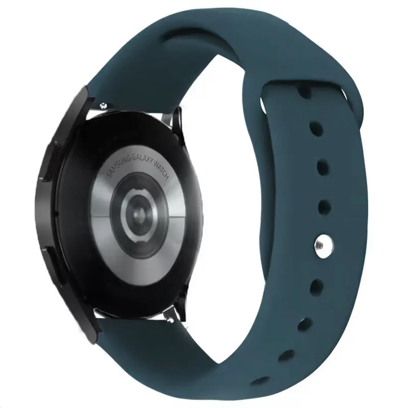 Силиконовый ремешок Sport для Smart Watch 22mm, Темно-синий / Midnight blue, Силикон (TPU), купить оптом с доставкой