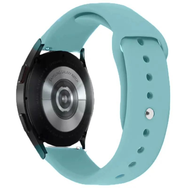 Силиконовый ремешок Sport для Smart Watch 22mm, Бирюзовый / Turquoise, Силикон (TPU), купить оптом с доставкой