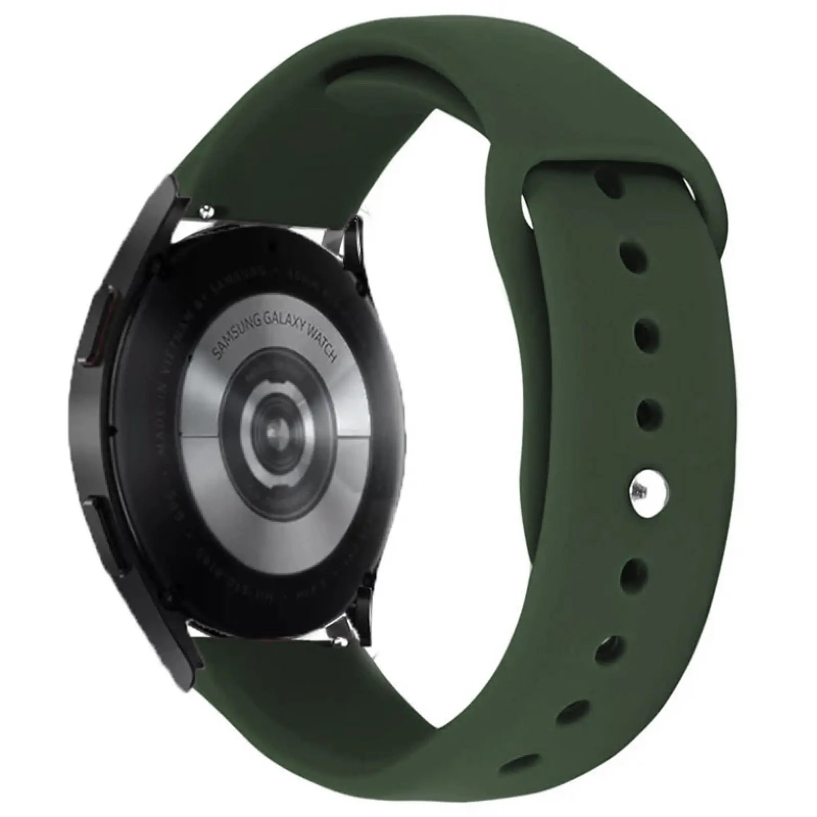 Уценка Силиконовый ремешок Sport для Smart Watch 22mm, Поврежденная упаковка / Зеленый / Cyprus Green, Силикон (TPU), купить оптом с доставкой