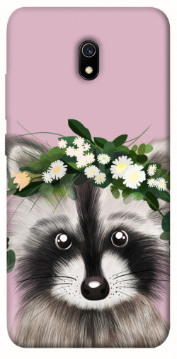 Чехол itsPrint Raccoon in flowers для Xiaomi Redmi 8a