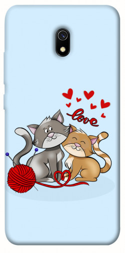 Чохол itsPrint Два коти Love для Xiaomi Redmi 8a