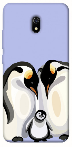 Чохол itsPrint Penguin family для Xiaomi Redmi 8a