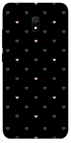 Чехол itsPrint Сердечки для Xiaomi Redmi 8a