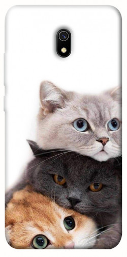 Чехол itsPrint Три кота для Xiaomi Redmi 8a