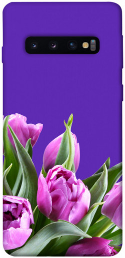 Чехол itsPrint Тюльпаны для Samsung Galaxy S10