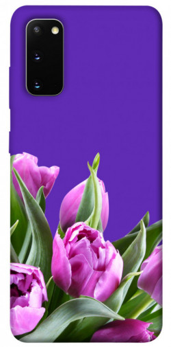 Чохол itsPrint Тюльпани для Samsung Galaxy S20