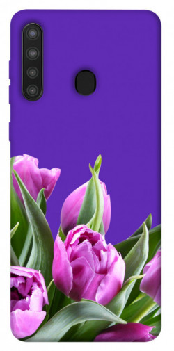 Чохол itsPrint Тюльпани для Samsung Galaxy A21