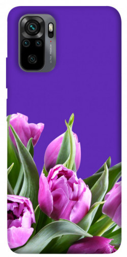 Чехол itsPrint Тюльпаны для Xiaomi Redmi Note 10 / Note 10s