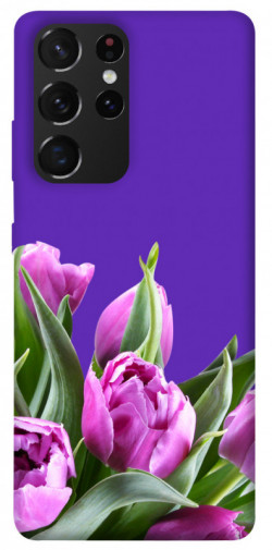 Чехол itsPrint Тюльпаны для Samsung Galaxy S21 Ultra