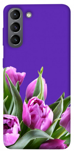 Чехол itsPrint Тюльпаны для Samsung Galaxy S21