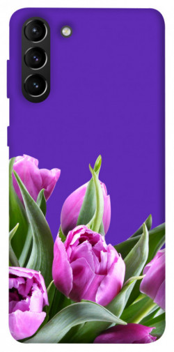 Чехол itsPrint Тюльпаны для Samsung Galaxy S21+