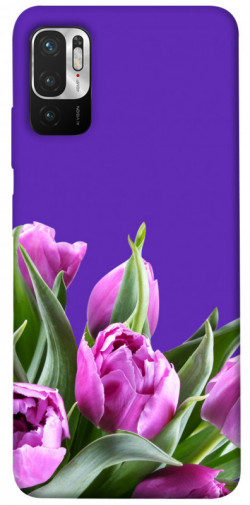 Чехол itsPrint Тюльпаны для Xiaomi Redmi Note 10 5G