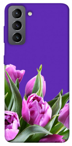 Чехол itsPrint Тюльпаны для Samsung Galaxy S21 FE