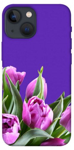 Чехол itsPrint Тюльпаны для Apple iPhone 13 mini (5.4")