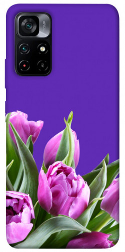 Чохол itsPrint Тюльпани для Xiaomi Poco M4 Pro 5G