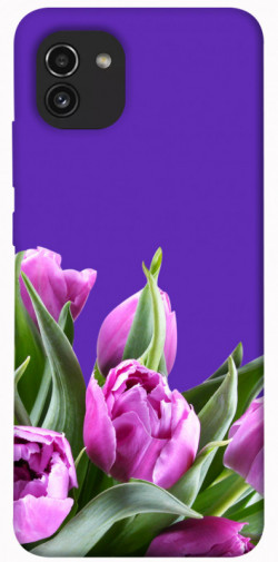 Чехол itsPrint Тюльпаны для Samsung Galaxy A03