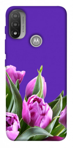 Чехол itsPrint Тюльпаны для Motorola Moto E20