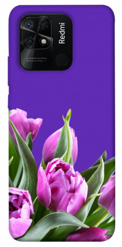 Чохол itsPrint Тюльпани для Xiaomi Redmi 10C