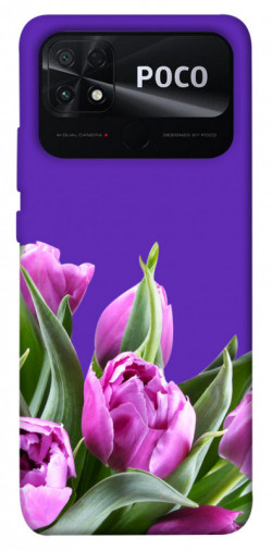 Чехол itsPrint Тюльпаны для Xiaomi Poco C40