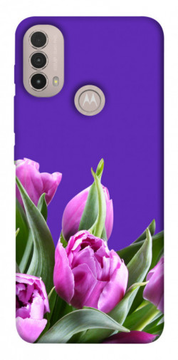 Чехол itsPrint Тюльпаны для Motorola Moto E40