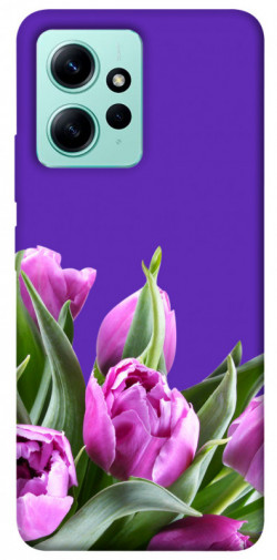 Чехол itsPrint Тюльпаны для Xiaomi Redmi Note 12 4G