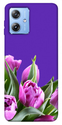 Чехол itsPrint Тюльпаны для Motorola Moto G84