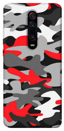 Чохол itsPrint Червоно-сірий камуфляж для Xiaomi Redmi K20 / K20 Pro / Mi9T / Mi9T Pro