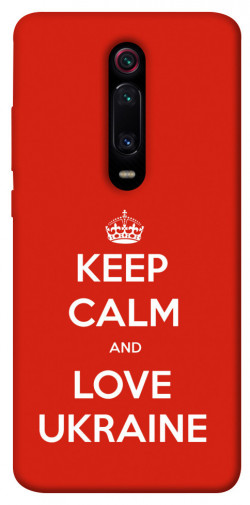 Чохол itsPrint Keep calm and love Ukraine для Xiaomi Redmi K20 / K20 Pro / Mi9T / Mi9T Pro