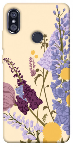 Чехол itsPrint Flowers art для Xiaomi Redmi Note 5 Pro / Note 5 (AI Dual Camera)