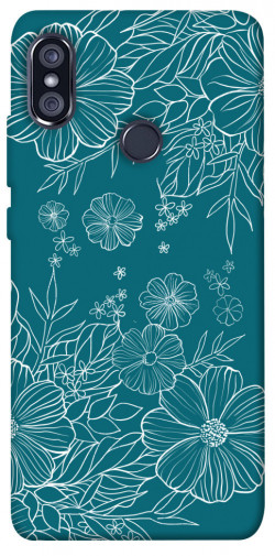 Чехол itsPrint Botanical illustration для Xiaomi Redmi Note 5 Pro / Note 5 (AI Dual Camera)