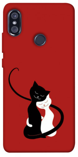 Чехол itsPrint Влюбленные коты для Xiaomi Redmi Note 5 Pro / Note 5 (AI Dual Camera)
