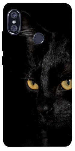 Чехол itsPrint Черный кот для Xiaomi Redmi Note 5 Pro / Note 5 (AI Dual Camera)