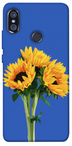 Чехол itsPrint Bouquet of sunflowers для Xiaomi Redmi Note 5 Pro / Note 5 (AI Dual Camera)