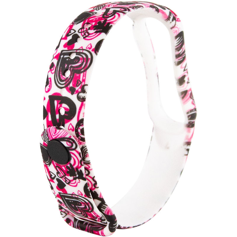 Силіконовий ремінець з малюнком для Xiaomi Mi Band 5 / 6 дивитися фото №3