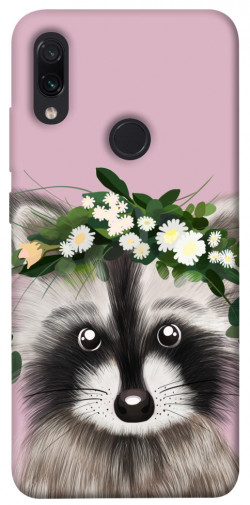 Чехол itsPrint Raccoon in flowers для Xiaomi Redmi Note 7 / Note 7 Pro / Note 7s