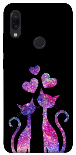 Чехол itsPrint Космические коты для Xiaomi Redmi Note 7 / Note 7 Pro / Note 7s
