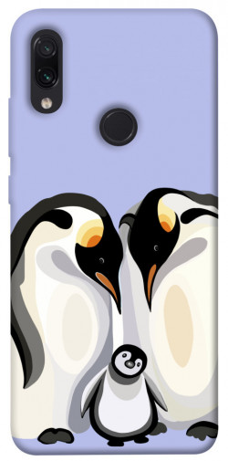 Чехол itsPrint Penguin family для Xiaomi Redmi Note 7 / Note 7 Pro / Note 7s