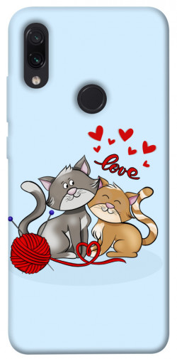 Чехол itsPrint Два кота Love для Xiaomi Redmi Note 7 / Note 7 Pro / Note 7s